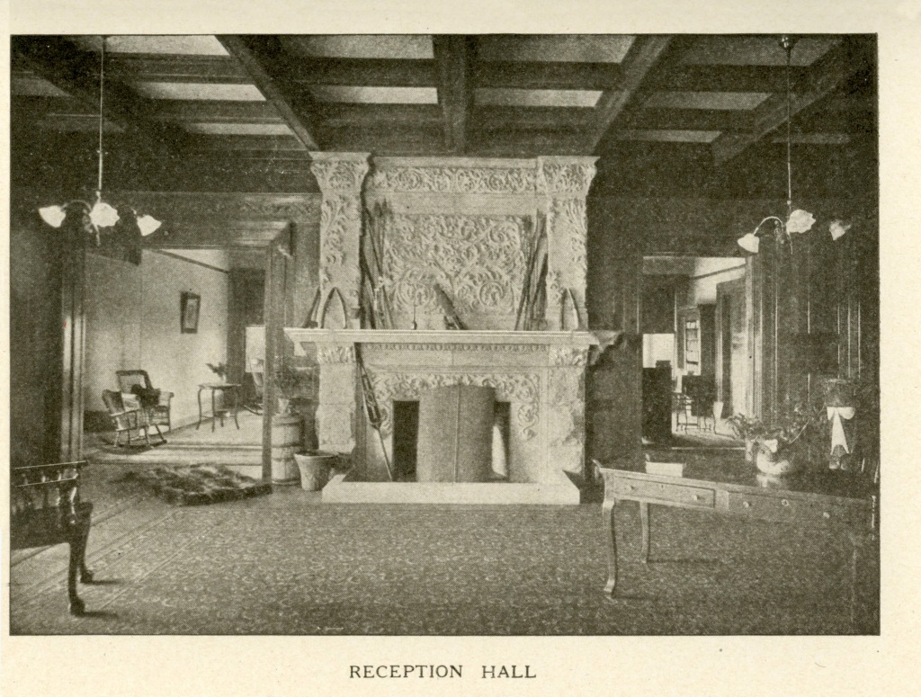 Reception area of the Residence